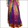 Multicolour Pattu parikini SSV-53(unstitched) - Click here to View more details about this Product